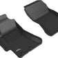 3D MAXpider 08-11 Subaru Impreza / WRX / 08-14 Impreza WRX STI Kagu 1st Row Floormats - Black