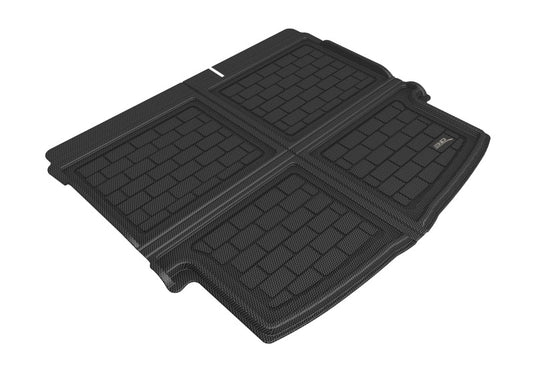 3D Maxpider 21-23 Nissan Rogue Kagu Black Cross Fold Cargo Liner