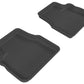 3D MAXpider 2009-2013 Subaru Forester/Impreza/WRX/Sti Kagu 2nd Row Floormats - Black