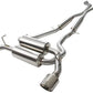 aFe Takeda 2-1/2in 304SS Cat-Back Exhaust Infiniti G37 08-13/Q60 14-15 V6-3.7 w/ Polished Tips