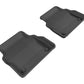 3D MAXpider 2011-2017 Audi A8 Kagu 2nd Row Floormats - Black