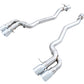 AWE Tuning 18-19 BMW M5 (F90) 4.4T AWD Axle-back Exhaust - Track Edition (Chrome Silver Tips)