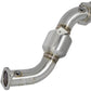 aFe Twisted Steel Down-Pipe Catted 13-16 Cadillac ATS L4-2.0L (t)