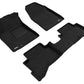 3D Maxpider 2017-2022 Kia Niro Elegant Floor Mat- Black 1St Row 2Nd Row