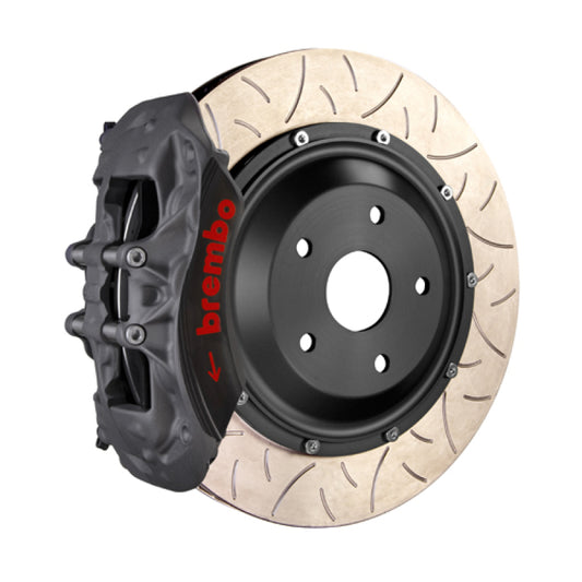 Brembo 5-21 WRX STi Fr Race BBK 6Pis Forged 2pc355x35x53a 2pc Rotor T3-Black HA