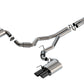 Borla 2024 Ford Mustang GT 5.0L V8 3 in ATAK Catback Non-Active Exhaust- Black Chrome Quad Tip