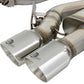 aFe MACHForce XP 3in 304 SS Cat-Back Dual Mode Exhaust w/ Polished Tips 16-17 Cadillac ATS-V V6-3.6L