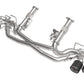 AFe MACH Force-Xp 304 Stainless Steel Cat-Back Exhaust Carbon 2020 Chevrolet Corvette C8