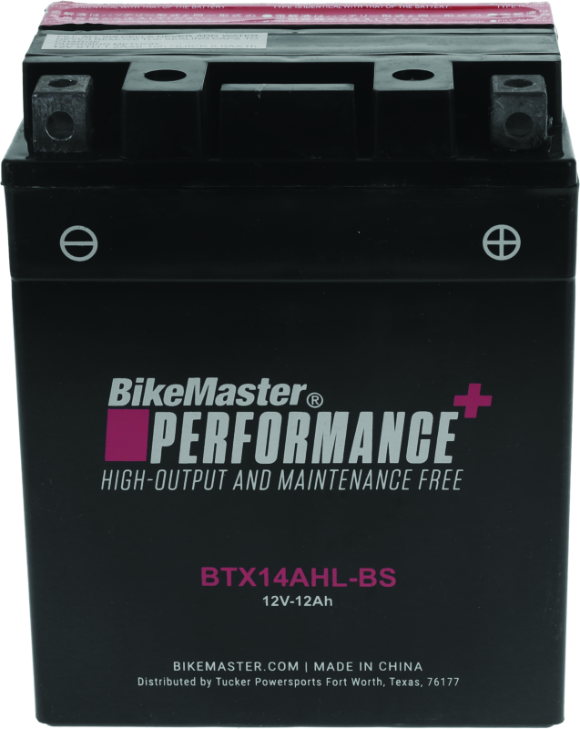 BikeMaster BTX14AHL-BS Battery