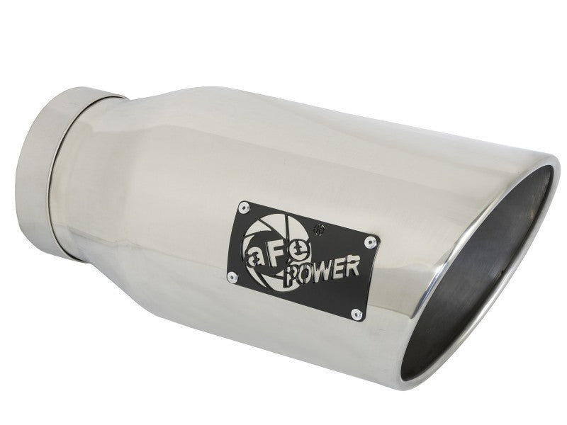 aFe 19-22 Ram Diesel Trucks L6-6.7L(td) Large Bore-HD 5in 409SS DPF-Back Exhaust System w/Pol Tip