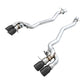 AWE Tuning 18-19 BMW M5 (F90) 4.4T AWD SwitchPath Axle-back Exhaust - Diamond Black Tips