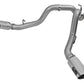 aFe LARGE Bore HD 4in Dual DPF-Back SS Exhaust w/Polished Tip 16-17 GM Diesel Truck V8-6.6L (td) LML