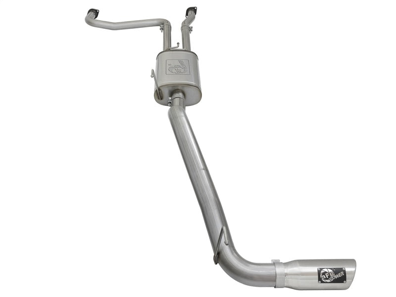 aFe MACH Force-Xp 2-1/2in Cat-Back Exhaust System w/ Polished Tip 16-17 Nissan Titan XD V8 5.6L