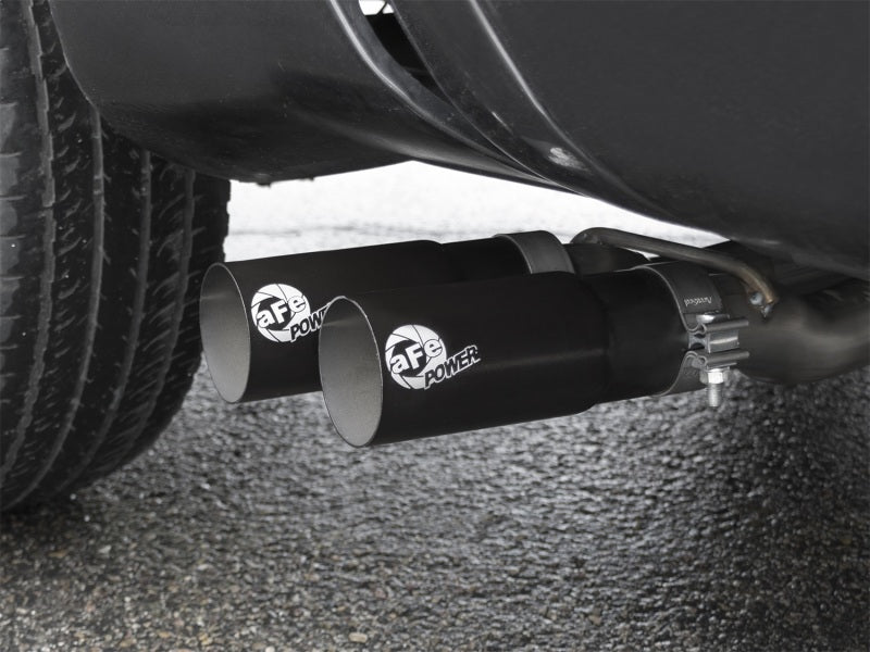 aFe Rebel Series 3in 409 SS Cat-Back Exhaust w/ Black Tips 04-15 Nissan Titan V8 5.6L