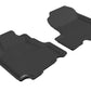 3D MAXpider 2007-2011 Honda CR-V Kagu 1st Row Floormat - Black