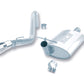 Borla 91-95 Jeep Wrangler YJ 4.0L 6cyl 4WD 2Dr SS Single Rigth Rear Exit Cat-Back Exhaust