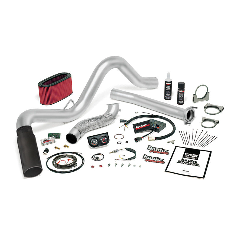 Banks Power 94-95.5 Ford 7.3L Man Stinger System - SS Single Exhaust w/ Black Tip