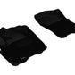 3D MAXpider 2009-2015 Nissan Titan King/Crew Cab Kagu 1st Row Floormat - Black