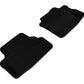 3D MAXpider 2008-2012 Honda Accord Coupe Kagu 2nd Row Floormats - Black