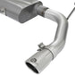 aFe Scorpion 2-1/2in Aluminized Steel Cat Back Exhaust 07-17 Jeep Wrangler V6-3.6/3.8L (4 Dr)