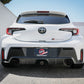 aFe 23-24 Toyota GR Corolla L3 1.6L (t) Gemini XV 3in to 2-1/2in Cat Back Exhaust w/ Black Tips