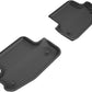 3D MAXpider 18-20 Audi A5 Coupe / S5 Coupe Kagu 2nd Row Floormats - Black