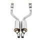 AWE Tuning Audi B8 / C7 3.0T Resonated Downpipes for S4 / S5 / A6 / A7