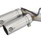 aFe Rebel 3in 409 SS Cat-Back Exhaust 2021 Ford F-150 V6 2.7L/3.5L (tt)/V8 5.0L w/ Polished Tips