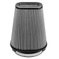 aFe MagnumFLOW Pro Dry S Air Filter (7.5x5.5in) F x (9x7in) B x (5.75x3.75in) T (Carbon) x 10in H