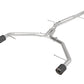 aFe 17-19 Audi A4 (L4-2.0L) MACH Force-Xp  Stainless Steel Axle-Back Exhaust System - Carbon Tip