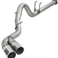 aFe Power 15-16 Ford F250/F350 6.7L Diesel Rebel XD 4in 409 SS DPF-Back Exhaust System - Pol Tips