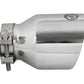 aFe MACH Force-Xp 304 SS Clamp-On Exhaust Tip 2.5in. Inlet / 4in. Outlet / 6in. L - Polished