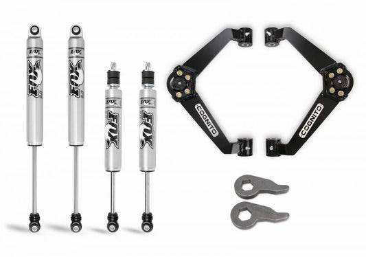 Cognito 3-Inch Performance Leveling Kit With Fox PS 2.0 IFP Shocks for 01-10 Silverado/Sierra 2500-3500 2WD/4WD