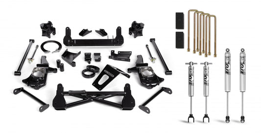 Cognito 7-Inch Standard Lift Kit for 11-19 Silverado/Sierra 2500/3500 2WD/4WD Stabilitrak