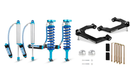 Cognito 3-Inch Elite Uniball Leveling Lift Kit With King 2.5 Shocks For 19-22 Silverado/ Sierra 1500 2WD/4WD