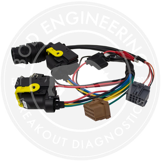 Detroit EPA10 Heavy Duty Diagnostic Bench Breakout Harness