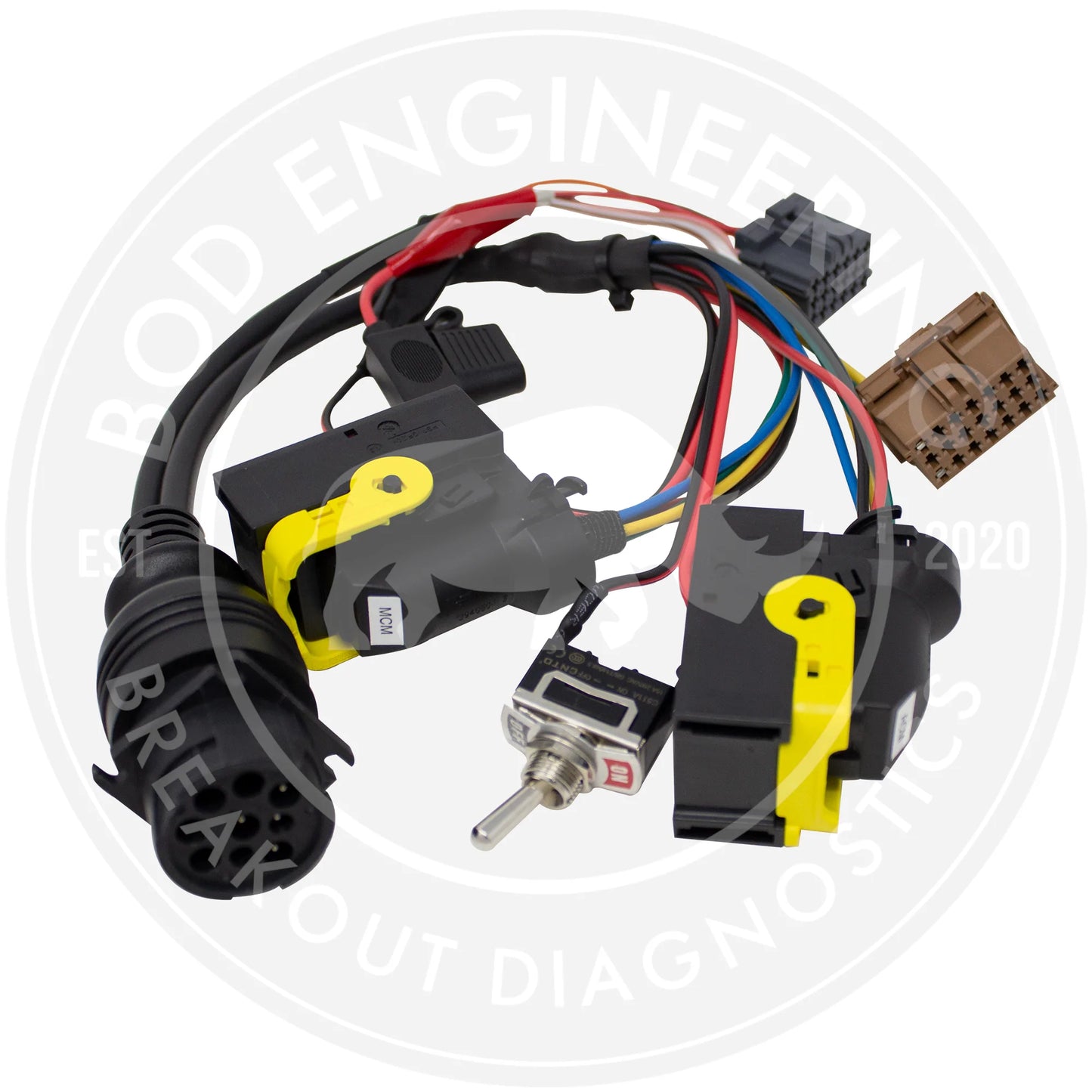 Detroit EPA10 Heavy Duty Diagnostic Bench Breakout Harness