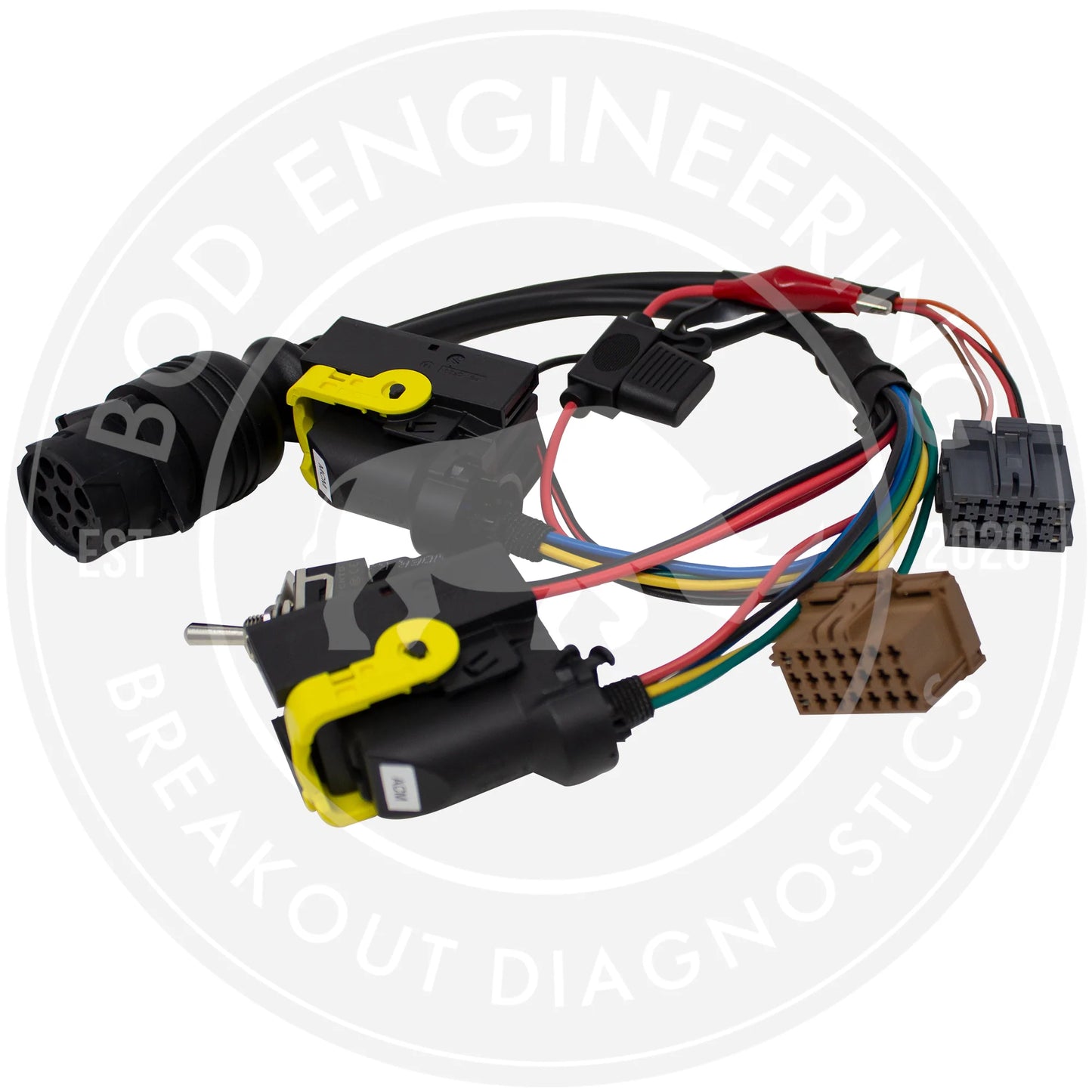 Detroit EPA10 Heavy Duty Diagnostic Bench Breakout Harness